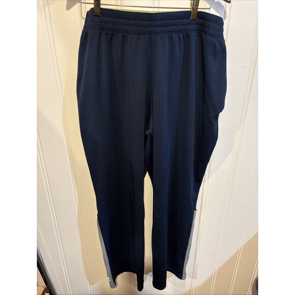 Lot of 2 Under Armour Workout Pants Lightweight Gray & Black 3XL Blue & Gray 2XL - Picture 3 of 12
